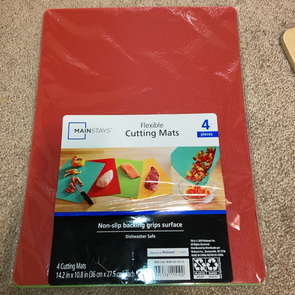 Mainstays flexible cutting mats